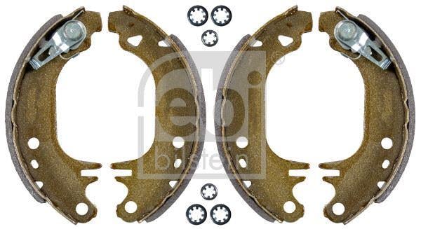 ARKA FREN PABUÇ BALATA PEUGEOT P106 91>04 P205 83>98 P309 86>93 CITROEN SAXO 96>04 AX 86>98 180x30m m