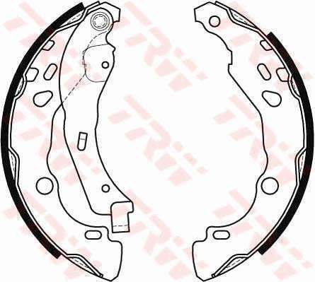 ARKA FREN PABUÇ BALATASI RENAULT CLIO II 98> CLIO IV 12> CLIO SYMBOL 02> SYMBOL III 13> DACIA SANDERO 08> LOGAN 06> SANDERO II 12> LOGAN II 12>