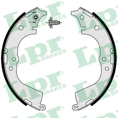 ARKA KAMPANA PABUÇ BALATA TOYOTA HIACE 2.4L LH112 LH114 89-04 270x57