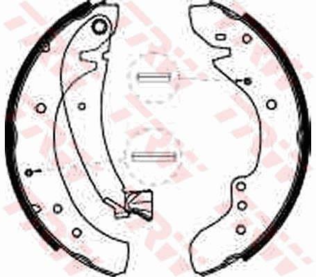 ARKA PABUÇ BALATA BOXER 94-4.02 DUCATO 94-2.02 JUMPER 94-2.02 1400kg 254x57