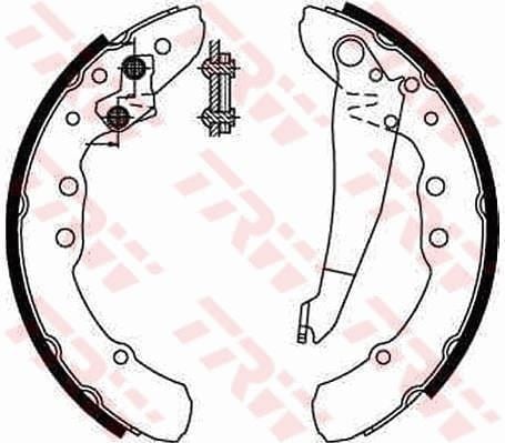 ARKA PABUÇ BALATA CADDY II-GOLF III-PASSAT 90-97 230x40 GS8113