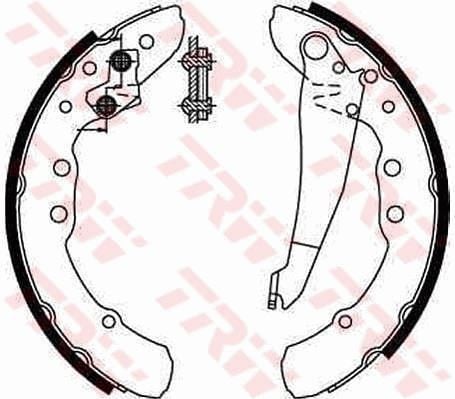 ARKA PABUÇ BALATA CADDY II-GOLF III-PASSAT 90-97 230x40 GS8113