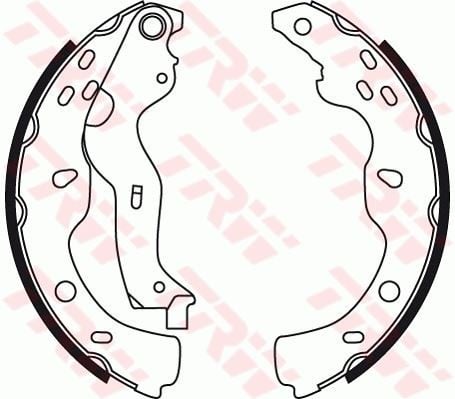 ARKA PABUÇ BALATA FIAT SEDICI 1.6-1.9 DMTJ 06 > SUZUKİ SX4 1.5-1.6 VVT-1.6 DDiS-1.9 DDiS-2.0 06 >