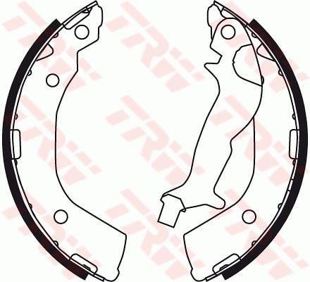 ARKA PABUÇ BALATA GETZ 1.3 02-05 1.4İ 05 > 1.5CRDİ 03-05 1.6 02-05 180x32