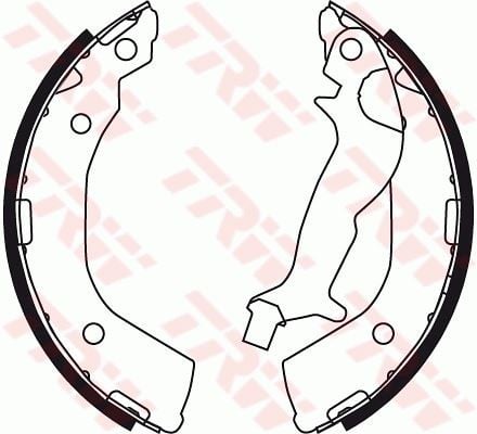 ARKA PABUÇ BALATA GETZ 1.3 02-05 1.4İ 05 > 1.5CRDİ 03-05 1.6 02-05 180x32