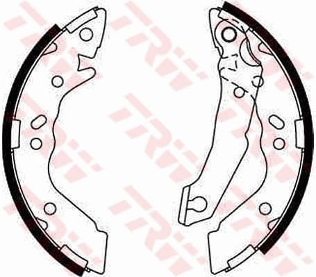 ARKA PABUÇ BALATA HYUNDAI ACCENT 1.3 1.5I 94-00 180x32