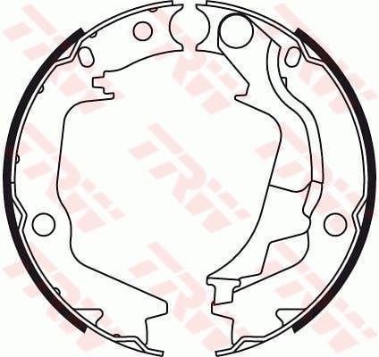ARKA PABUÇ BALATA HYUNDAI GETZ 1.4I 05 > 1.5 CRDI 02-09 1.6 GLS 02-05 SONATA 98-04 168x32