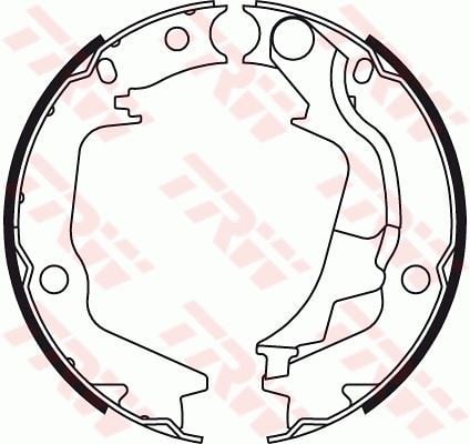 ARKA PABUÇ BALATA HYUNDAI GETZ 1.4I 05 > 1.5 CRDI 02-09 1.6 GLS 02-05 SONATA 98-04 168x32