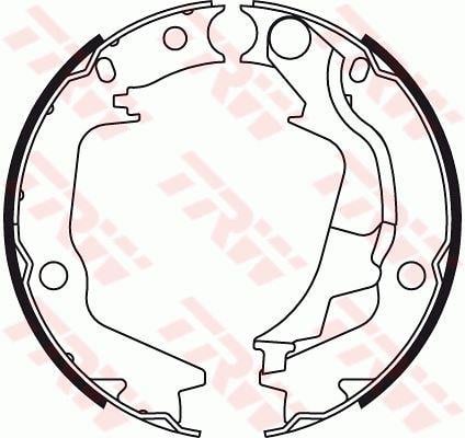 ARKA PABUÇ BALATA HYUNDAI GETZ 1.4I 05 > 1.5 CRDI 02-09 1.6 GLS 02-05 SONATA 98-04 168x32