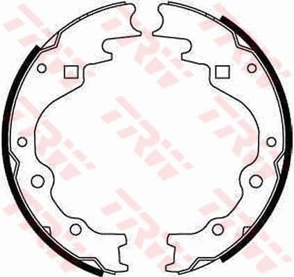 ARKA PABUÇ BALATA KIA BESTA 2.2 96-> 2.5D 03-> 2.7D 99 > 2.5CRDİ 10-> 260x50 GS8523