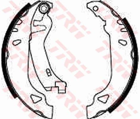 ARKA PABUÇ BALATA TMPR 1.4 1.6 90-96 TİPO 1.4 1.6 1.9 89-95 PUNTO 1.2 1.6 1.7D 94-99 180x32