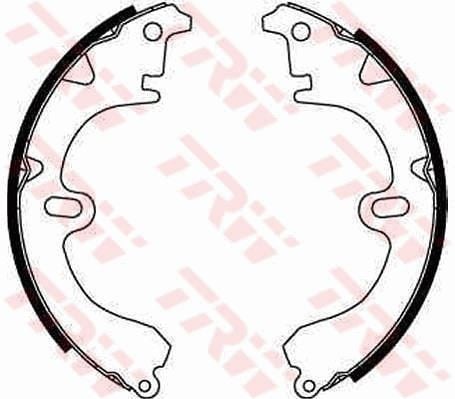 ARKA PABUÇ BALATA TOYOTA COROLLA 87-00 CARINA 83-97 CAMRY 83-91 200x37