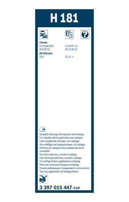 ARKA SİLECEK 180 MM