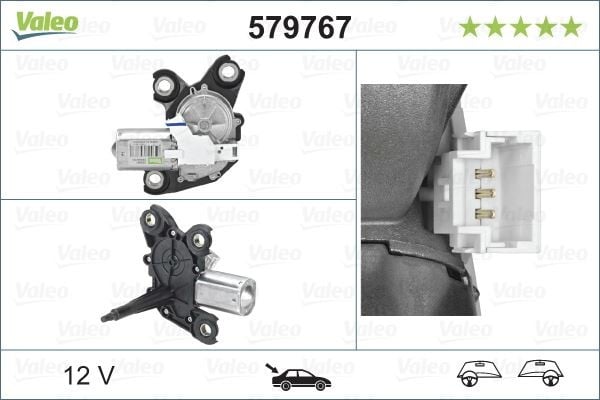 ARKA SİLECEK MOTORU COMBO E 18> PARTNER-BERLINGO 08> 5 KAPI
