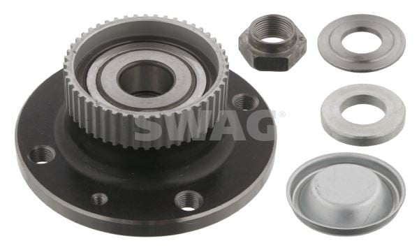 ARKA TEKER PORYASI KOMPLE ABS Lİ PEUGEOT P206 00> 4 BİJON