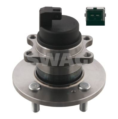 ARKA TEKER PORYASI RULMANLI HYUNDAI ACCENT ERA 1.4L 1.6L 1.5L 06-10 / GETZ 02-09 / İ20 08-> / KIA PI CANTO 1.0L 1.1L 04-> ABS SENSÖRLÜ - 4 BİJON