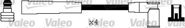 ATEŞLEME KABLO TK. FORD FIESTA 8V 96>02