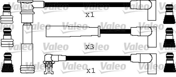 ATEŞLEME KABLO TK. RENAULT SAFRANE 12V 92>96