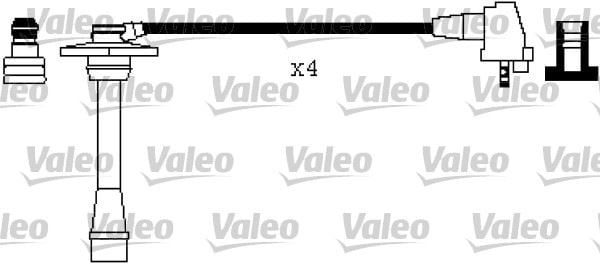 ATEŞLEME KABLO TK. TOYOTA COROLLA 16V 92>97
