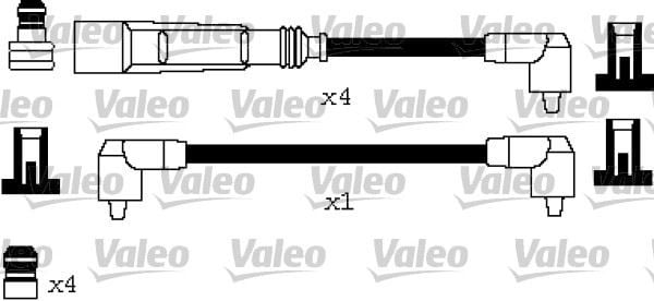 ATEŞLEME KABLO TK. VAG 6620-VW EUR FCX 346620
