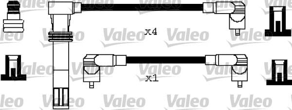 ATEŞLEME KABLO TK. VOLKSWAGEN POLO 16V 96>99