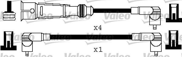 ATEŞLEME KABLO TK. VOLKSWAGEN POLO 8V 95>99