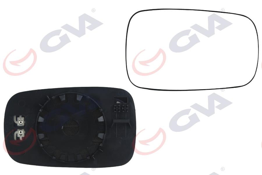 AYNA CAMI SAĞ LAGUNA 01-07 -MEGANE II ISITMALI KONVEKS MAVİ CAM VM-137GHR