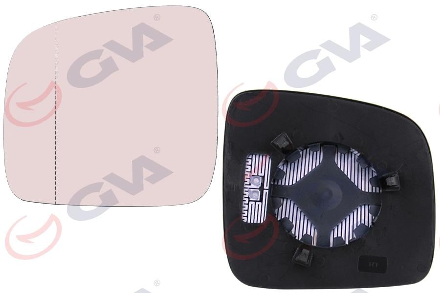 AYNA CAMI SOL CADDY 04> ISITMALI ASFERİK VM-375AGHL
