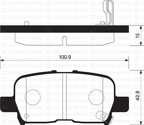 BALATA ARKA DİSK HONDA ODYSSEY 02-04 PILOT 03-08