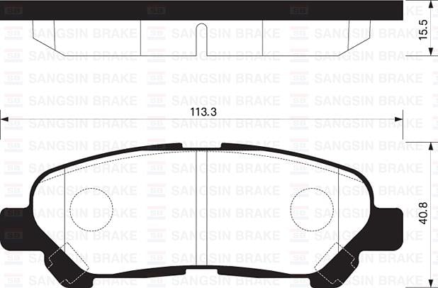 BALATA ARKA DİSK LEXUS RX350-RX450 10 > TOYOTA HIGHLANDER 08 >