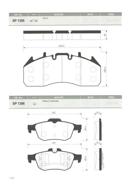 BALATA ARKA DİSK RENAULT SAMSUNG SM5-SM7 11 >