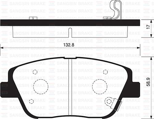BALATA ÖN DİSK HYUNDAI SONATA 09 > KIA K5-OPTIMA 1.7-2.0-2.4 12 >