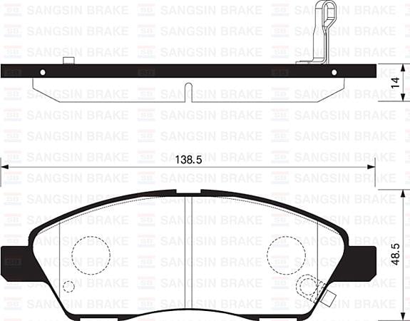 BALATA ÖN DİSK NISSAN CUBE-TIIDA 07 >