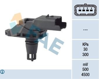BASINÇ MAP SENSÖRÜ P207-P208-P301-P308-P407-P508-P2008-P3008-P5008-RZC-EXPERT-PARTNER-BERLINGO-C3-C4 -C5-DS3-DS4-DS5 1.6 HDI-2.0 HDI DV6C-DV6DTED-DV10CTED FOCUS III-MONDEO I 1.6-2.0 TDCI