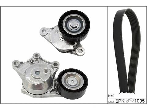 Belt Tensioner. V-ribbed belt