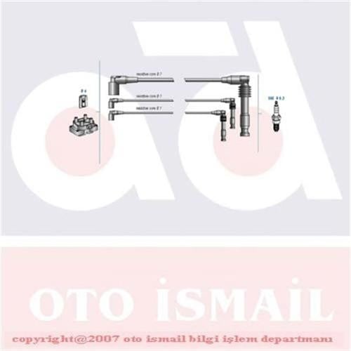 BUJİ KABLO TK OMEGA B V6 96 > ECOTEC 2-4-6