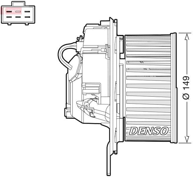 CABİN BLOWER AUDI A3 8P 03-13