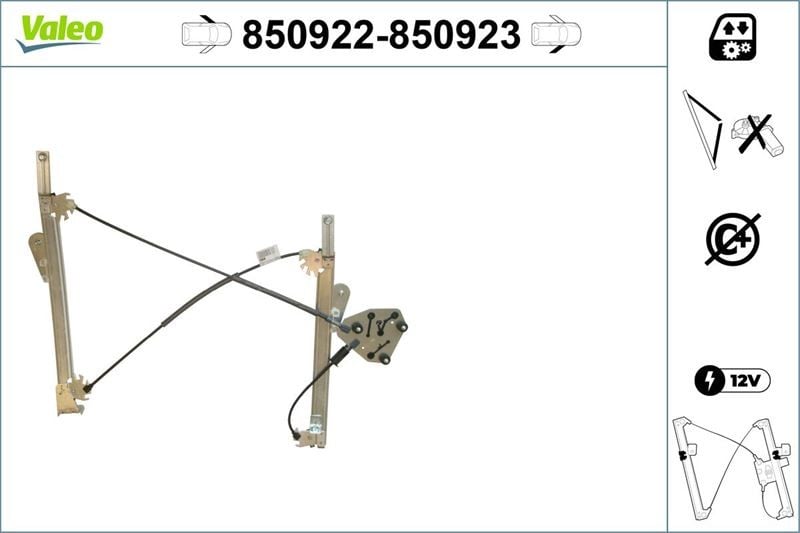 CAM MEKANİZMASI ARKA SOL ALFA ROMEO MITO 6/2008>