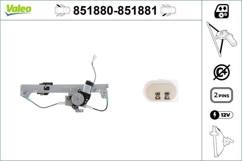 CAM MEKANİZMASI ARKA SOL FORD FOCUS 98>04 CAM MEKANİZMASI BİNEK