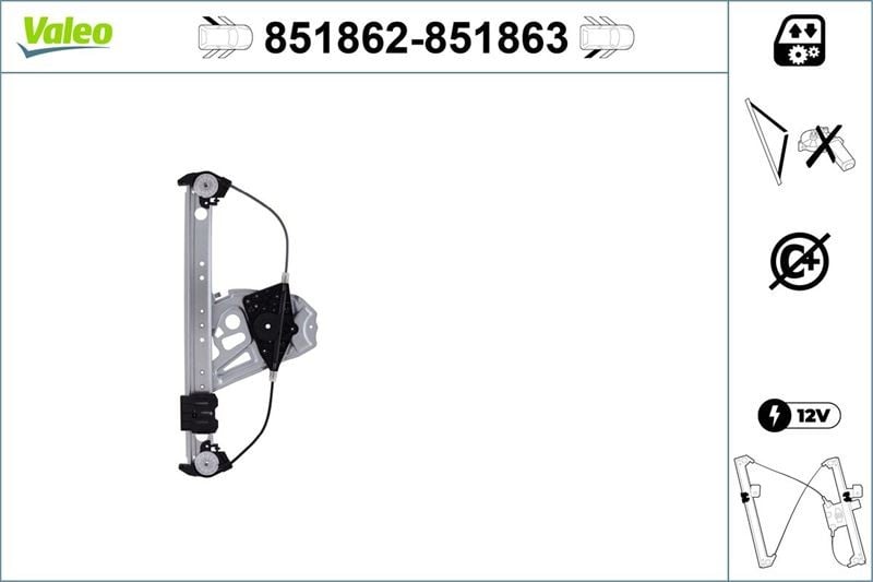 CAM MEKANİZMASI ARKA SOL MERCEDES S-CLASS W220 CAM MEKANİZMASI BİNEK