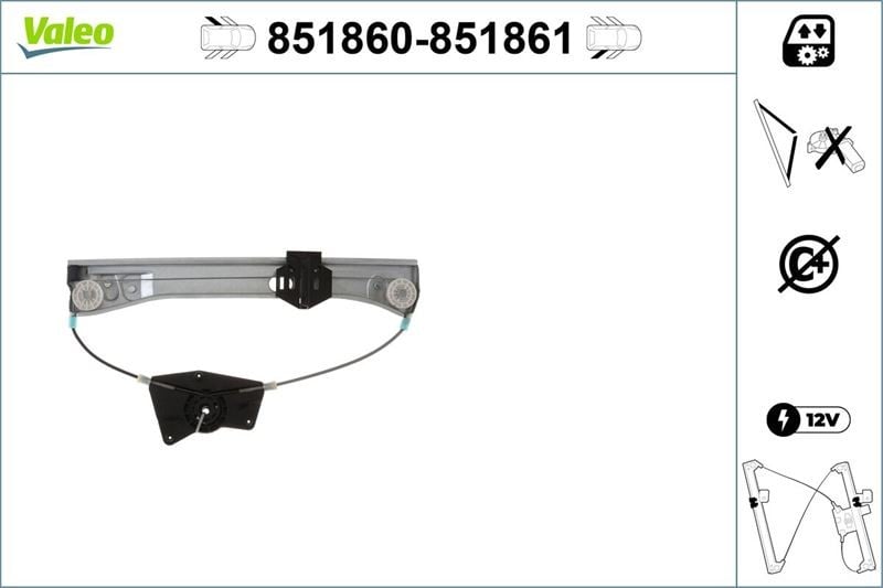 CAM MEKANİZMASI ARKA SOL MERCEDES S-CLASS W221 06> CAM MEKANİZMASI BİNEK