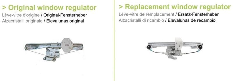 CAM MEKANİZMASI ARKA SOL RENAULT CLIO II 98>08 CAM MEKANİZMASI BİNEK