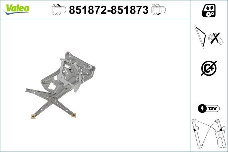 CAM MEKANİZMASI ÖN SOL BMW 7 SERİSİ E38 94>01 CAM MEKANİZMASI BİNEK