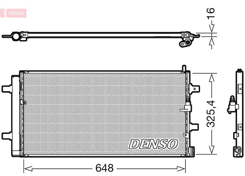 CONDENSER. AİR CONDİTİONİNG AUDI A6 4G. C7 10-18
