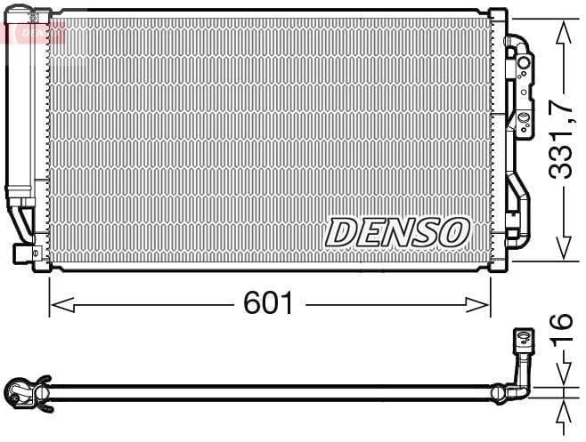 CONDENSER. AİR CONDİTİONİNG BMW 4 COUPE/CONVERTİBLE F32. F33 13-