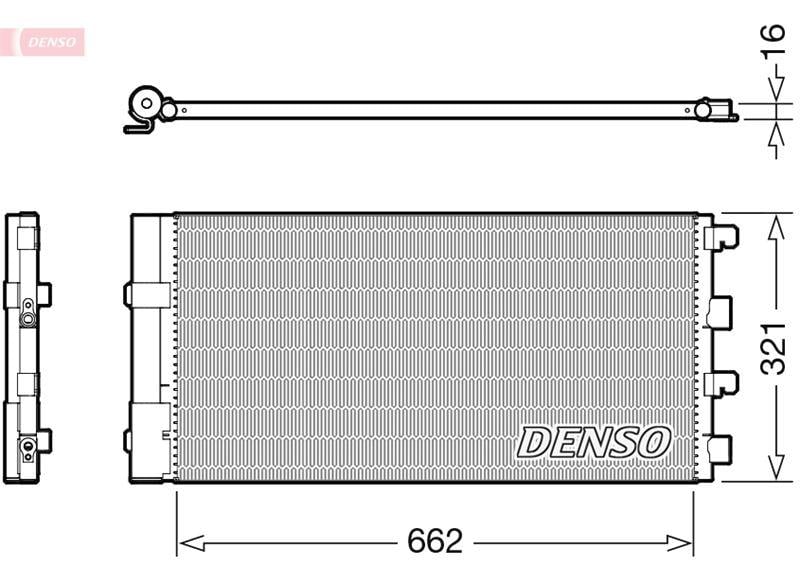 CONDENSER. AİR CONDİTİONİNG DACIA DUSTER 10-