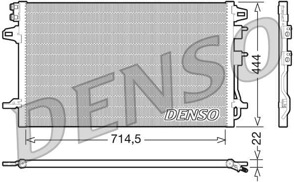 CONDENSER. AİR CONDİTİONİNG DODGE CARAVAN 00-07