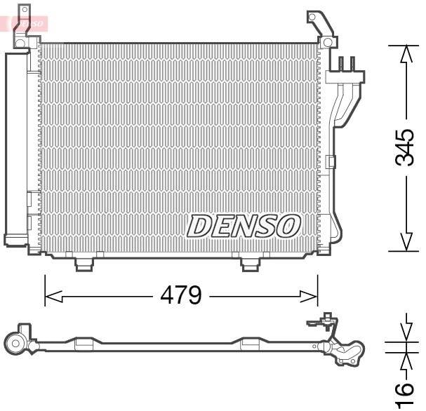 CONDENSER. AİR CONDİTİONİNG HYUNDAI İ10 I 07-13