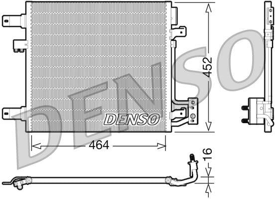 CONDENSER. AİR CONDİTİONİNG JEEP WRANGLER III 07-