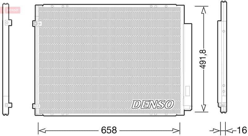 CONDENSER. AİR CONDİTİONİNG LEXUS RX 03-08